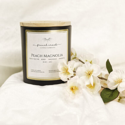 Peach Magnolia Luxury Soy Candle